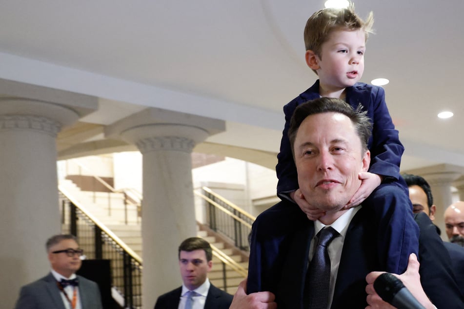 Elon Musk: Elon Musk brings son to Congress as he meets with lawmakers to talk slashing costs