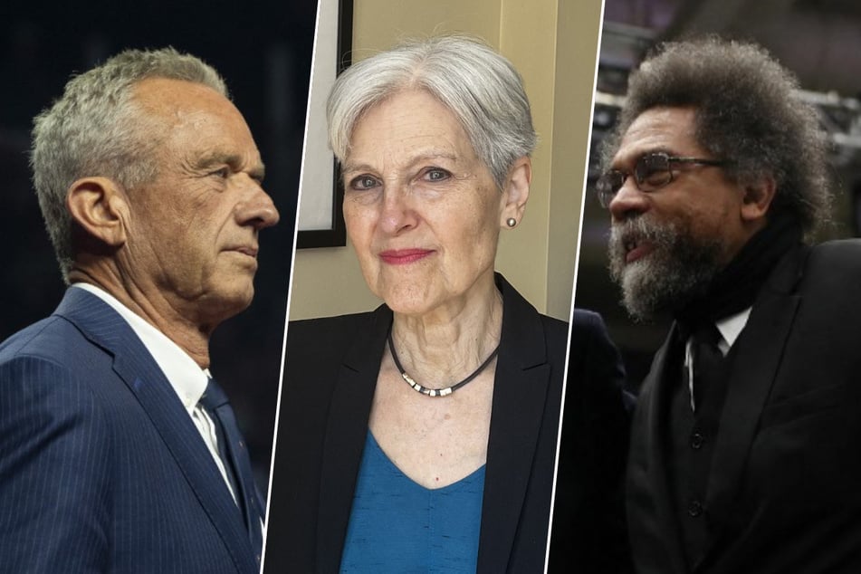 From l. to r.: Former independent candidate Robert F. Kennedy Jr., Green Party nominee Dr. Jill Stein, and independent candidate Dr. Cornel West have been confirmed to appear on the 2024 Wisconsin ballot.