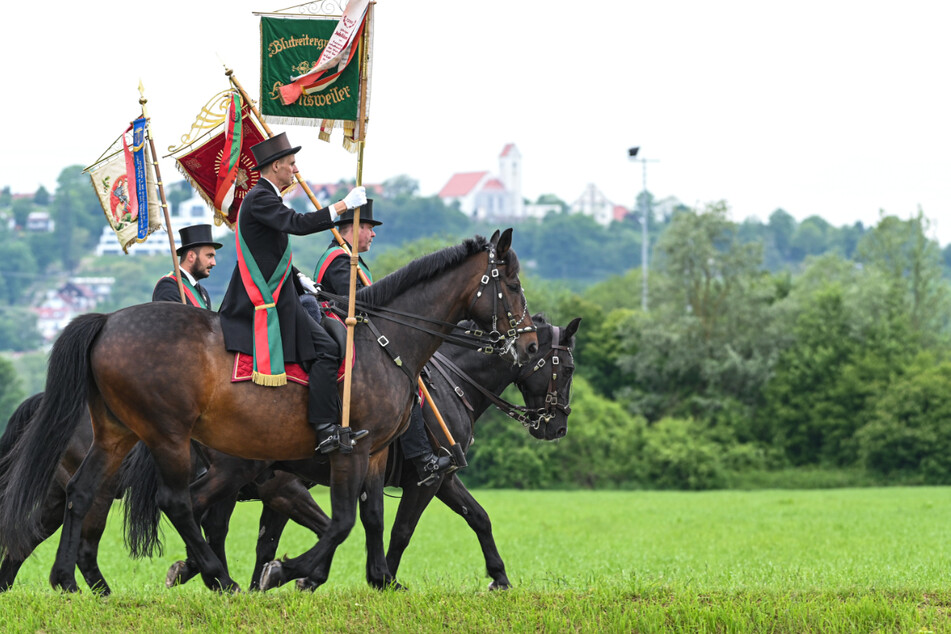Beim "Blutritt" wird dieses Jahr coronabedingt einiges anders. (Archiv)