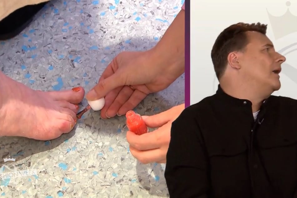 Barfuß im dm: Guido Maria Kretschmer muss im "Shopping-Queen"-Finale weggucken