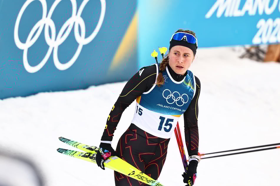 Katharina Hennig Dotzler (29) war nach ihrem Durchgang sichtlich bedient.