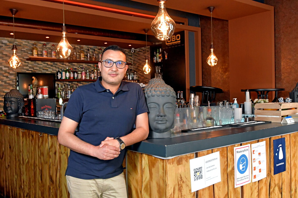 Amine Ait Lachgar (38), Chef des Dresdner Clubs "Lobo", freut sich auf das Feiern wie in alten Zeiten.
