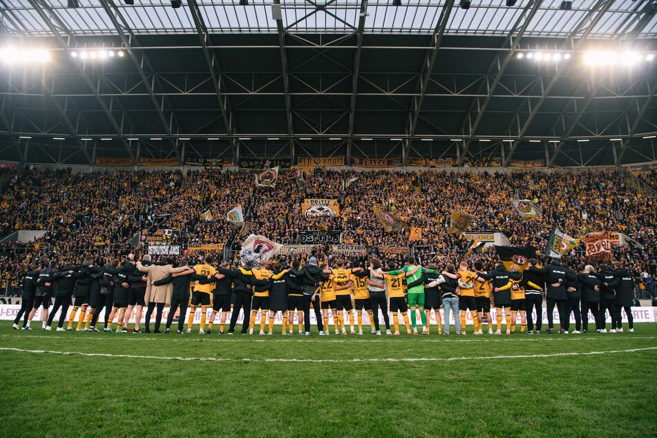 Ein letztes Mal im Jahr 2023 mit den Fans drei Punkte feiern: Das ist das Ziel fürs Heimspiel gegen die SpVgg Unterhaching.