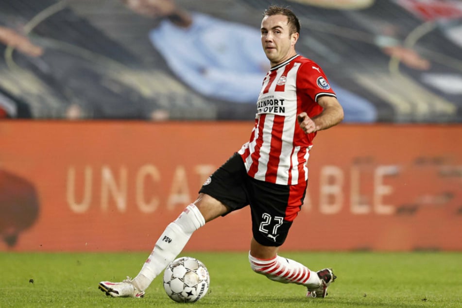 WM-Held Mario Götze (28) geht mittlerweile in der niederländischen Eredivisie beim PSV Eindhoven auf Torjagd.