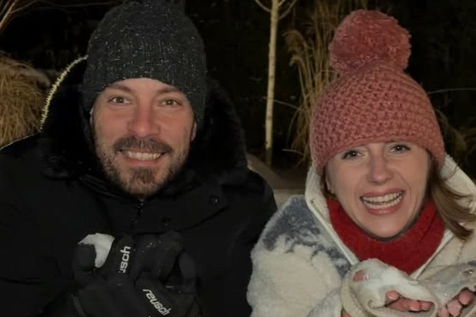 Gerald (39) und Anna Heiser (35) zeigen sich gutgelaunt. Doch sie hatten im Januar auch ihre Downs.