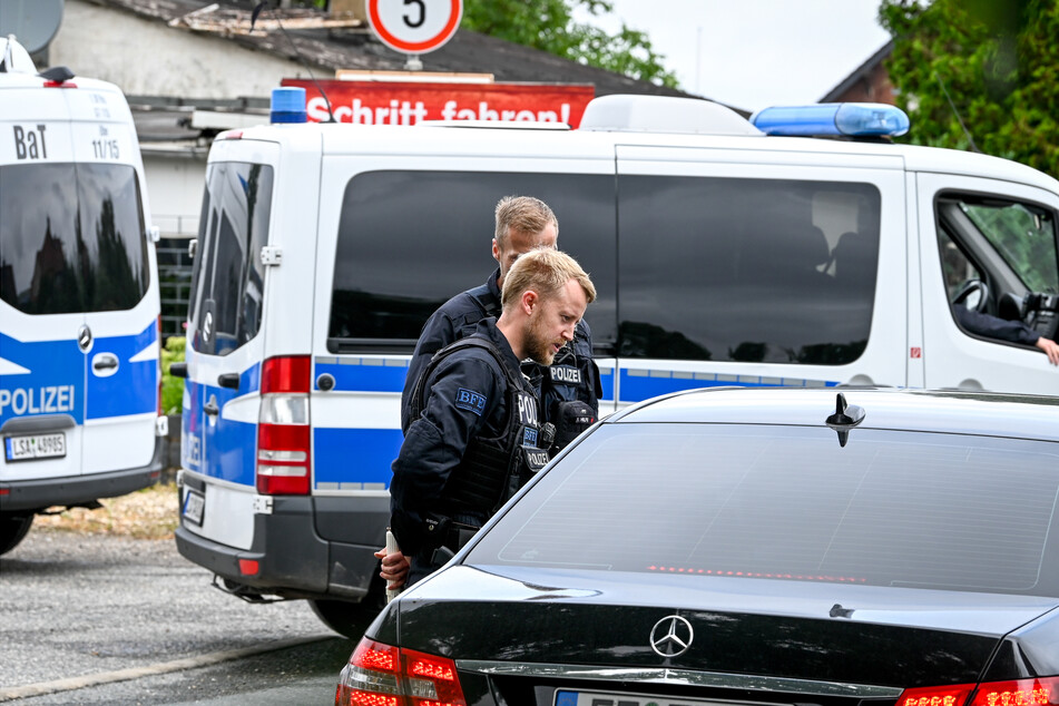 Den ein oder anderen Besucher schickten die Beamten wieder nach Hause.