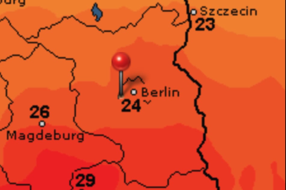 Nach einigen Schauern und Windböen folgt nachts ein Temperatursturz.