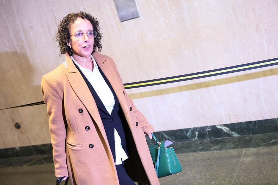Trump Organization Attorney Susan Necheles at the Trump Organization trial on Monday, where she claimed there was no evidence the company had cheated on corporate taxes.