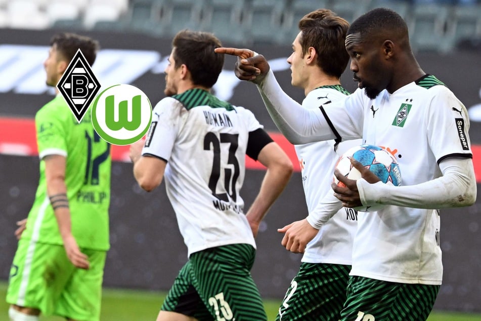 Starkes Comeback von Gladbach! Fohlen holen gegen Wolfsburg Zwei-Tore-Rückstand auf