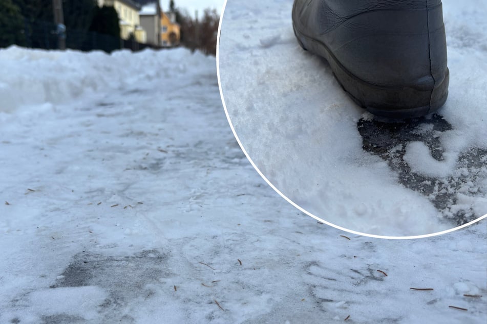 Vorsicht, Glatteis! Das müssen Hausbesitzer in Chemnitz bei Schnee und Eis beachten