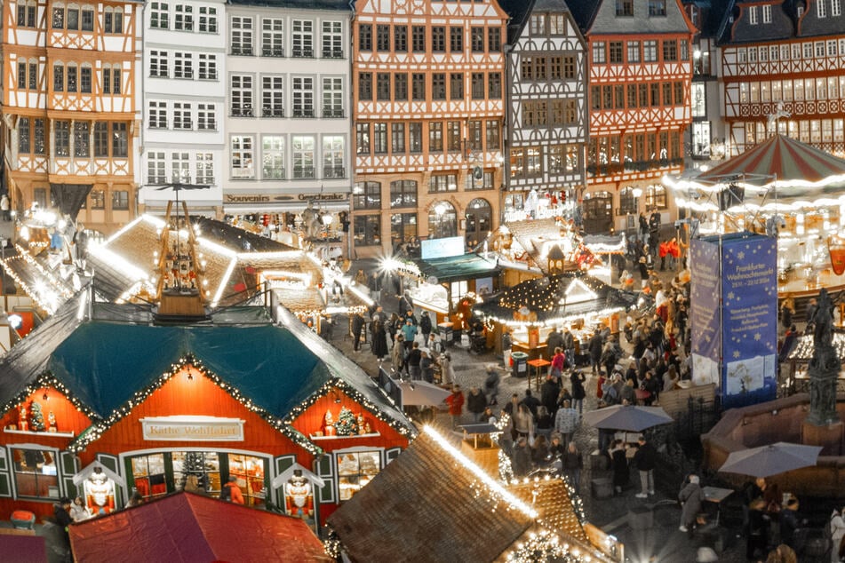 Der Frankfurter Weihnachtsmarkt musste in diesem Jahr bereits einige Hürden meistern.