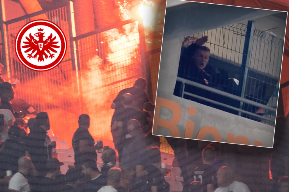 Eintracht-Fan mit Hitlergruß vor Champions-League-Horrorkick: Reaktion des Klubs schockiert