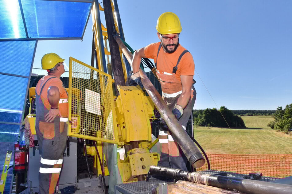 Im Jahr 2023 wurden in Zinnwald umfangreiche Erkundungsbohrungen durchgeführt.