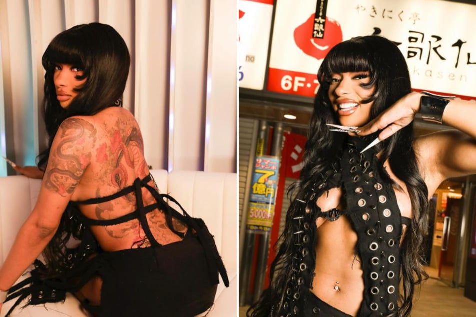 Did Megan Thee Stallion get a new tattoo while in Japan?