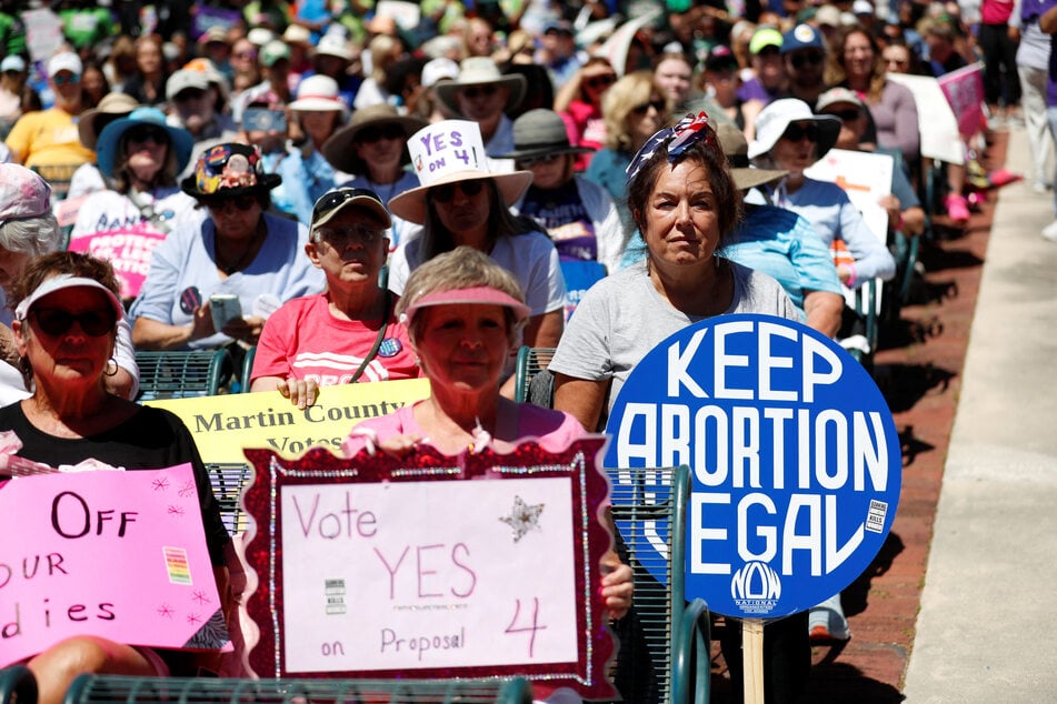 Florida introduces "nightmare" abortion ban as Democrats slam Trump effect