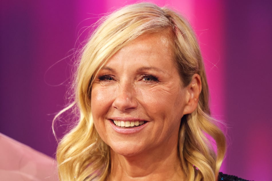 Andrea "Kiwi" Kiewel (60) war überglücklich, dass das Wetter auf dem Mainzer Lerchenberg doch noch mitgespielt hat.