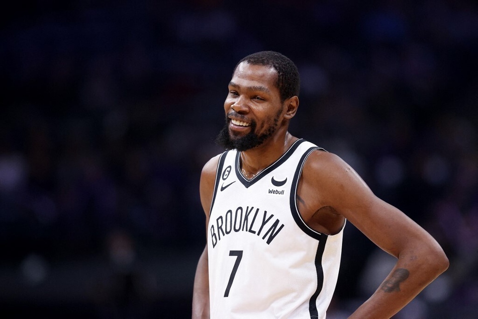 Kevin Durant made his 26,000th career NBA point during the Brooklyn Nets' game against the Portland Trail Blazers on Thursday.