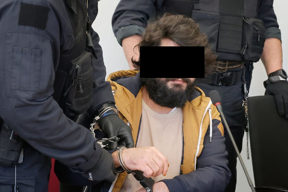 Messer-Killer Habib A. muss für zehn Jahre und sechs Monate hinter Gitter.