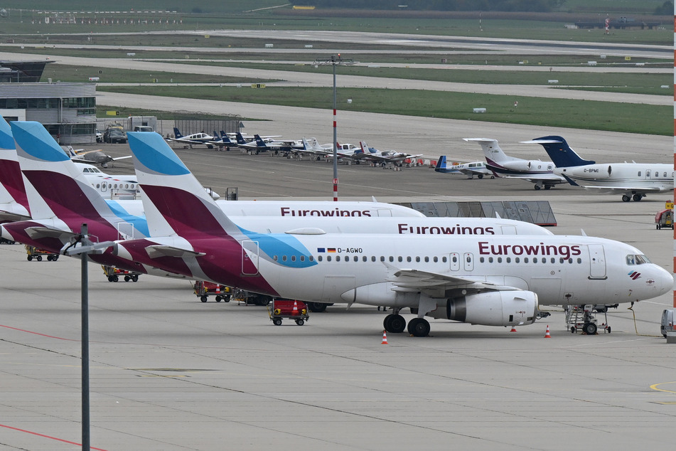 Eurowings-Flieger bleiben von Montag bis Mittwoch am Boden, es wird wieder gestreikt.