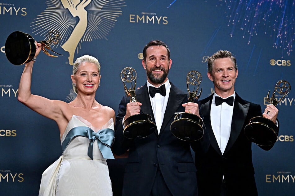 The Pitt, which covers 15 hours of an emergency room shift at a Pittsburgh hospital, surprised with a win for best drama series.
