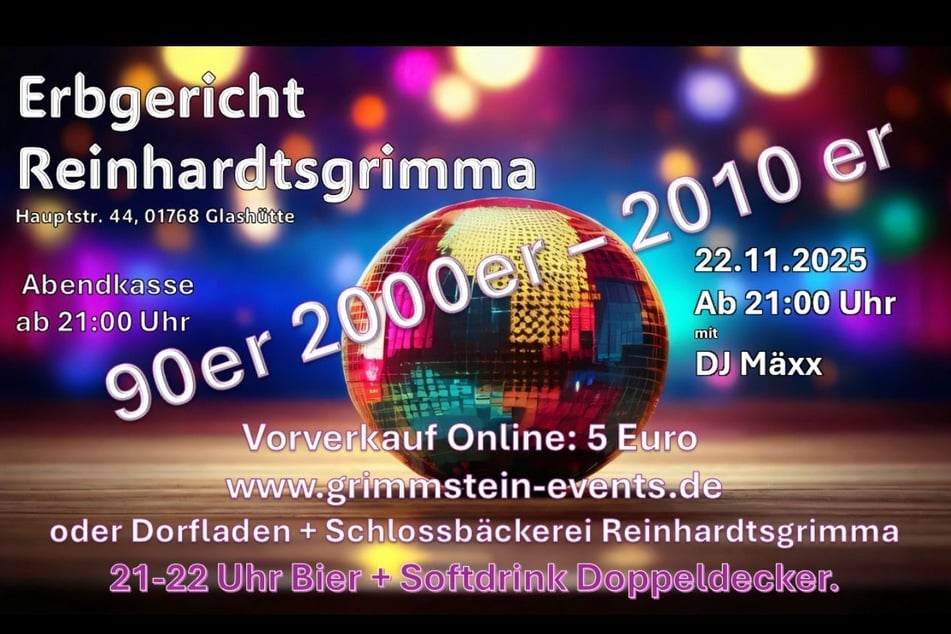 Am Samstag kann in Glashütte ordentlich gefeiert werden.