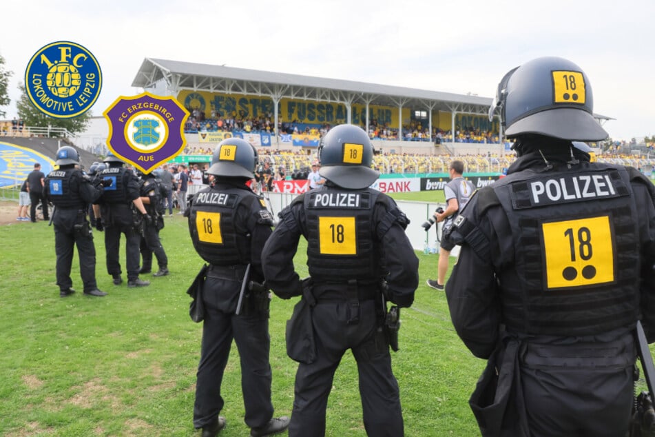 Das plant die Polizei zum Pokalfinale zwischen Lok Leipzig und Aue