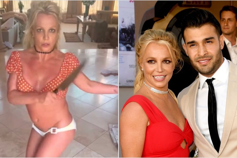 Sam Asghari dishes on Britney Spears marriage – and her viral knife dance