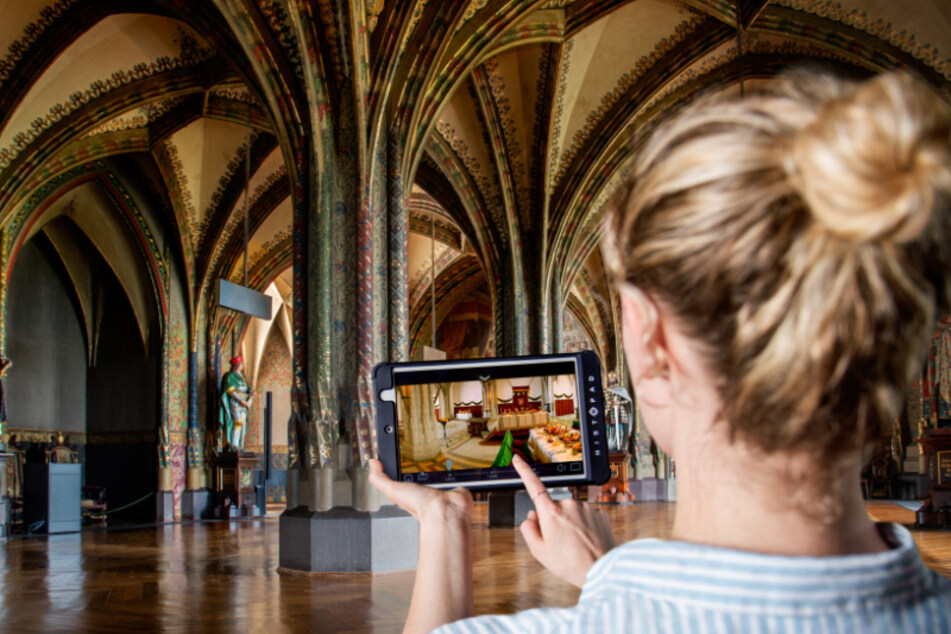 Bereits seit Sommer 2020 werden HistoPads in der Albrechtsburg Meißen genutzt.