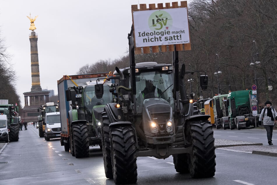 Großdemo in Berlin: Polizei rechnet mit über 3000 Traktoren bei Bauern-Protesten