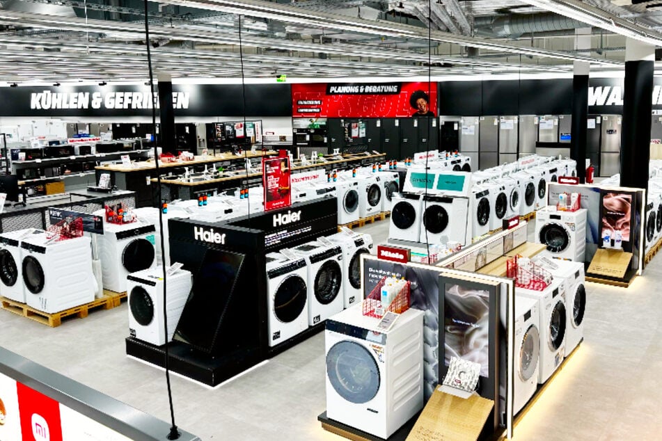 Mehr Wow nach Umbau: der neue MediaMarkt in München-Pasing.