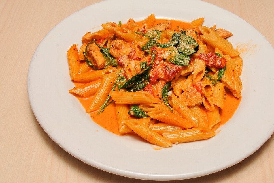 Jarred vodka sauce can be good, but you should add a little pizzazz!