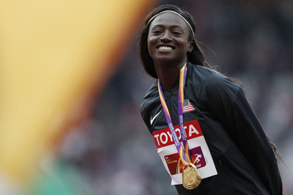 Tori Bowie won the 100-meter world title at the 2017 World Championships in London, among many other honors.