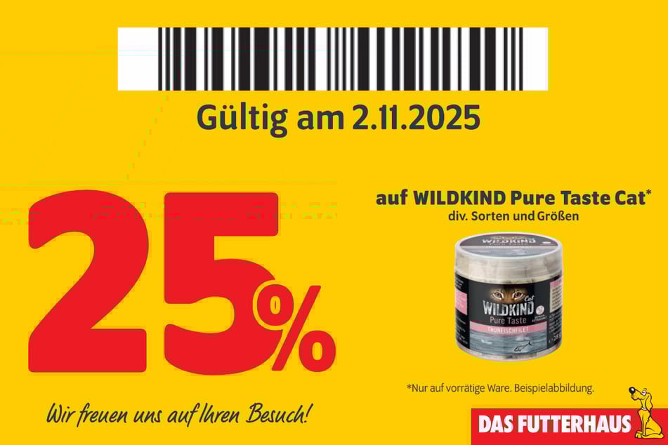 Einfach downloaden und an der Kasse vorzeigen!