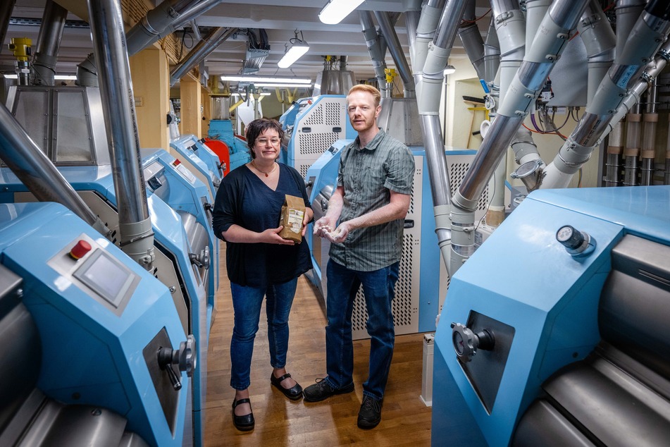 Frank Rolle und seine Schwester Anne Rolle-Baldauf führen die Mühle in sechster Generation.