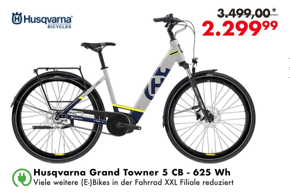 Husqvarna Grand Towner 5 CB - 625 Wh