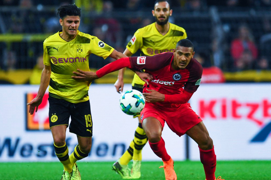 Sebastien Haller (27, r.) kennt die Bundesliga und Borussia Dortmund aus seiner Zeit bei Eintracht Frankfurt.