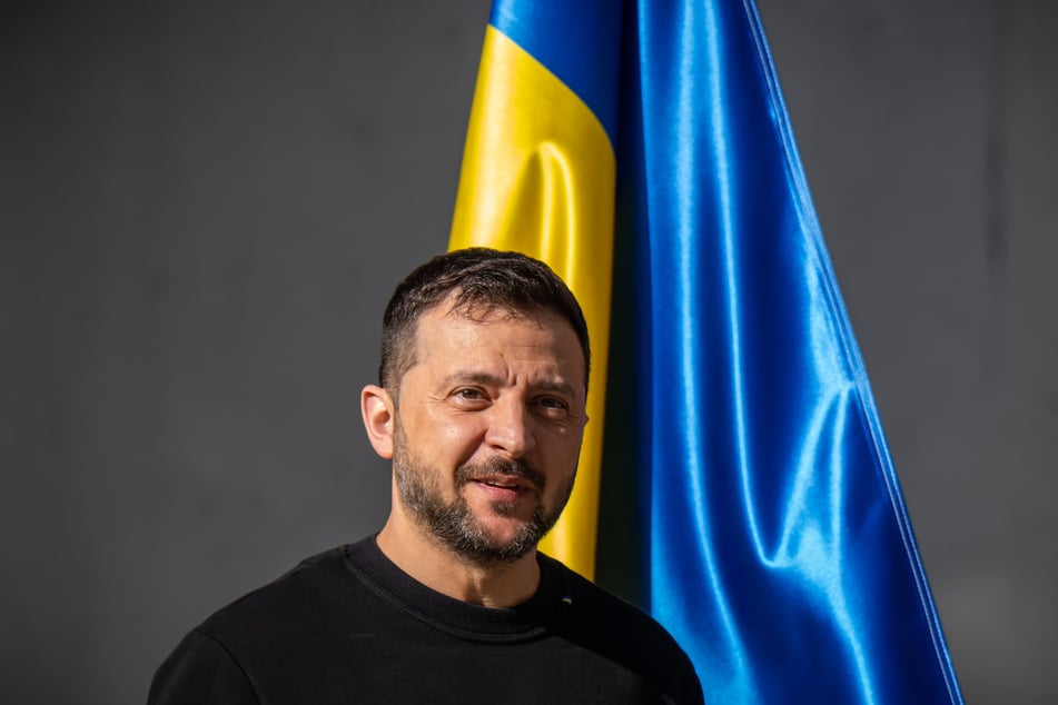 Der ukrainische Präsident Wolodymyr Selenskyj (46).