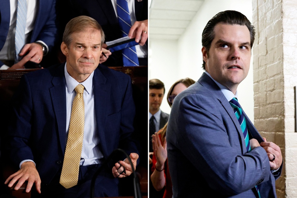 Matt Gaetz and seven other House delegaes said Friday that they will accept "censure, suspension, or removal" to help Jim Jordan get elected as speaker.