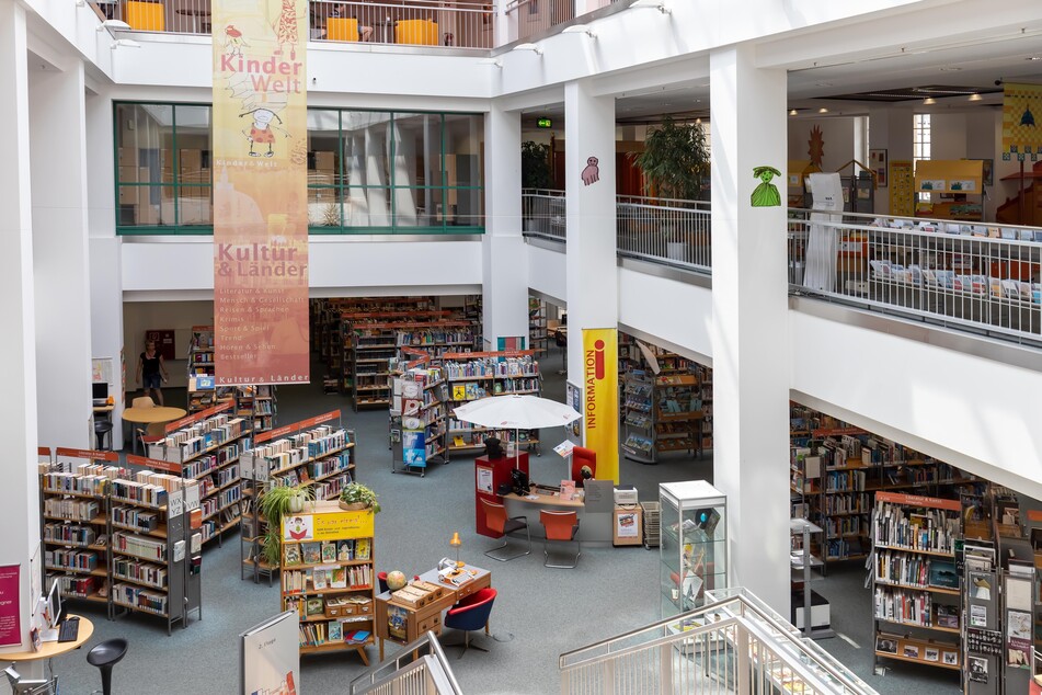 In der Chemnitzer Stadtbibliothek findet heute eine offene Textwerkstatt statt.