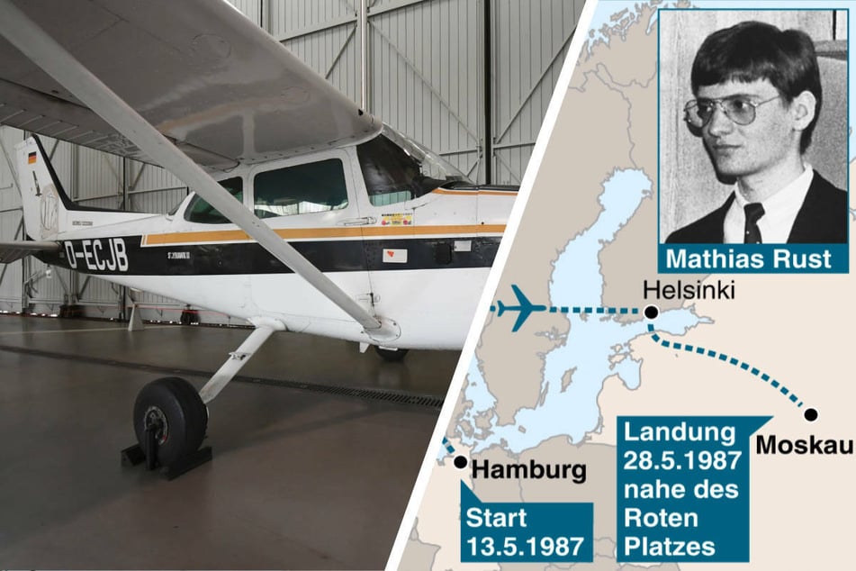 Berlin: Er landete mitten auf dem Roten Platz in Moskau: Mathias Rusts Cessna zieht um