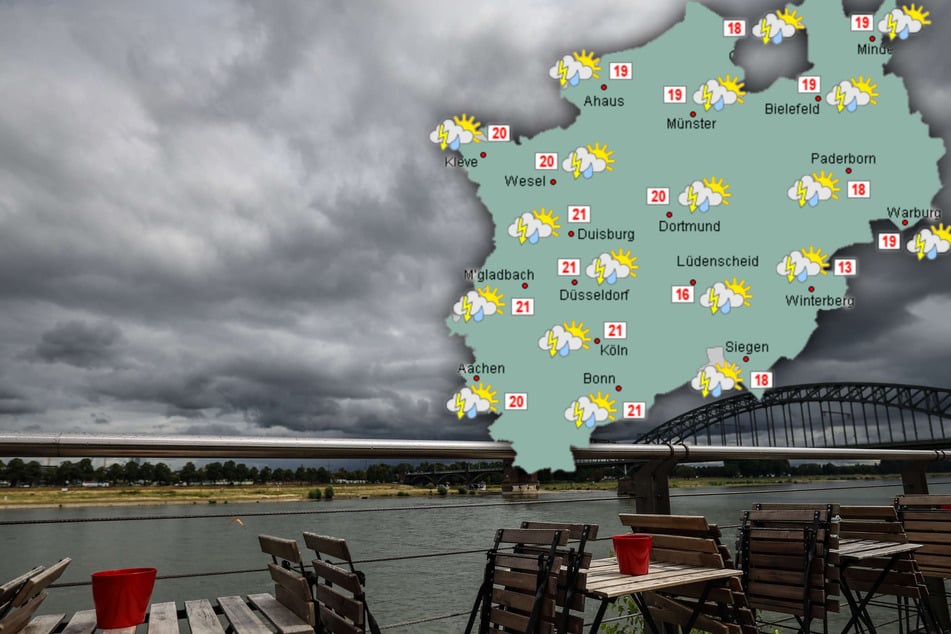 Trübe Wetter-Aussichten: Es bleibt grau, nass und stürmisch in NRW