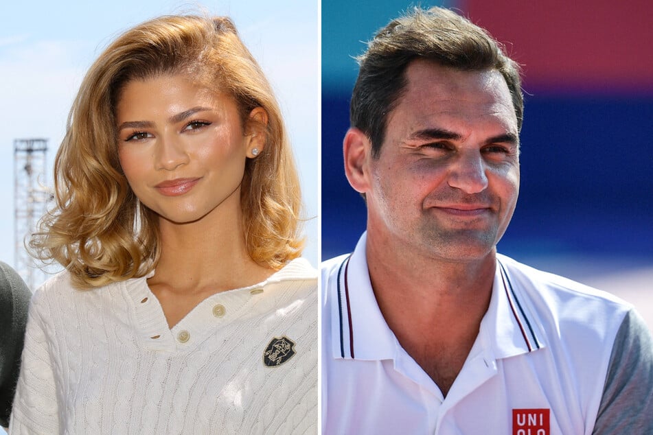 Zendaya continues Challengers era with Roger Federer collab