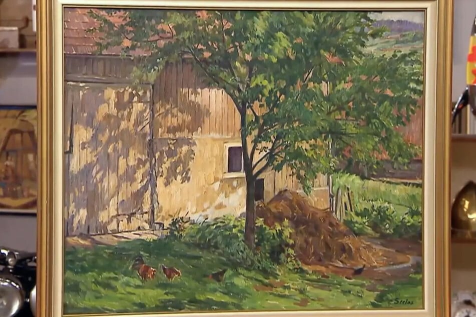 Das Werk wurde vom studierten Künstler Eugen Seelos gemalt.