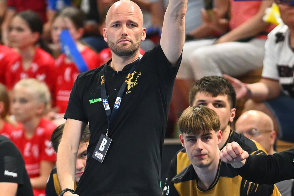 HCE-Coach André Haber (40) hat einen klaren Plan. Er will am Sonntag ein Derby gewinnen!