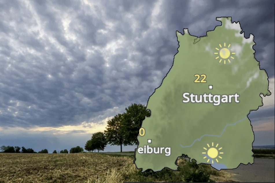 Das Wetter wird abwechslungsreich: Sonne, Regen, Sonne.
