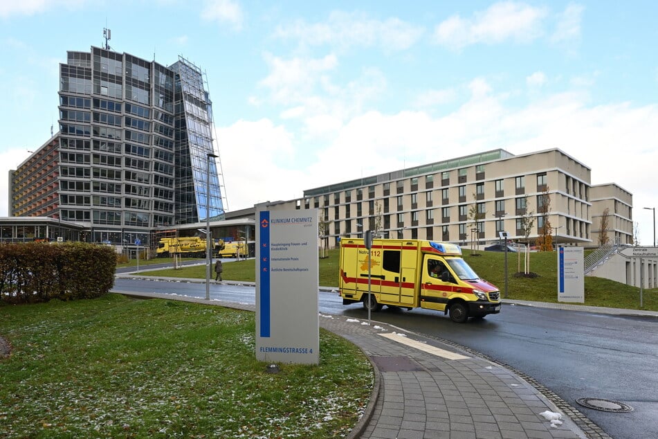 Außenansicht des Klinikums Chemnitz.
