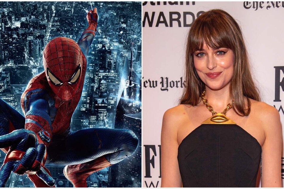 Dakota Johnson is reportedly about to swing into the Spider-Man universe!