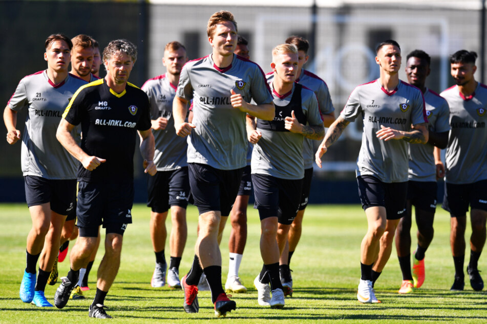 Dynamo Dresden testet in seiner neuen Trainingsakademie gegen HB Köge.