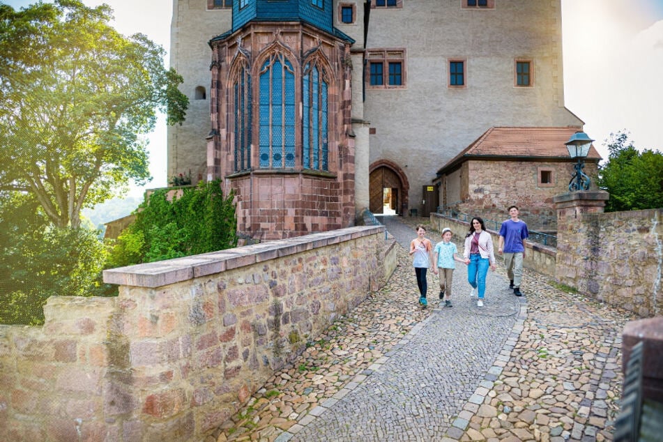 Auf Schloss Rochlitz könnt Ihr Euch auf eine Reise in die Vergangenheit begeben.