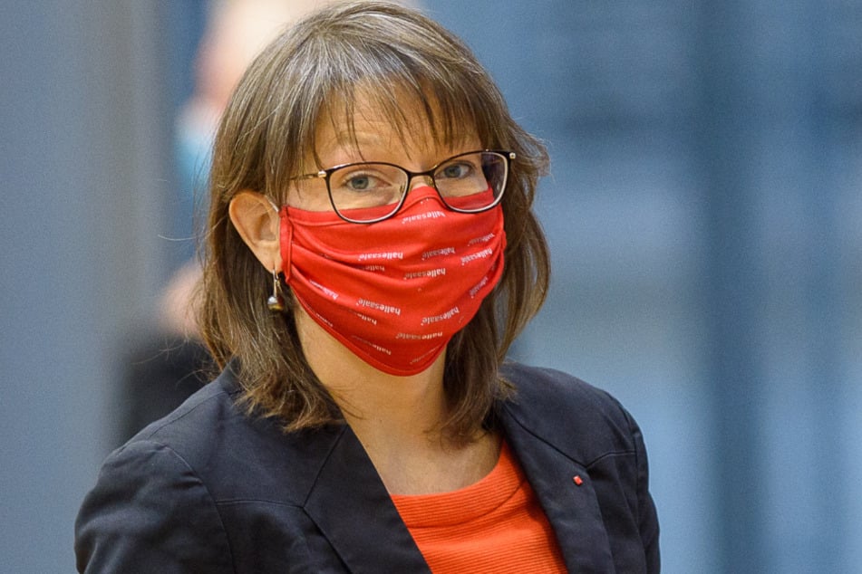 Katja Pähle, Fraktionsvorsitzende der SPD in Sachsen-Anhalt.